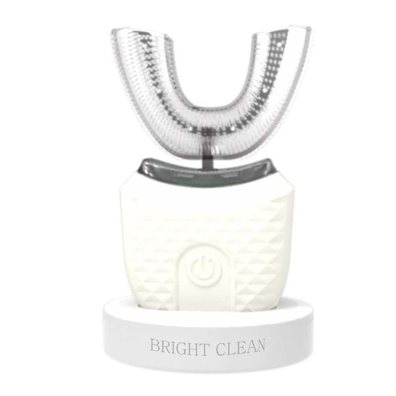LuminaArc™ Toothbrush – 360° Whitening, Ultrasonic Clean, Wireless Charge