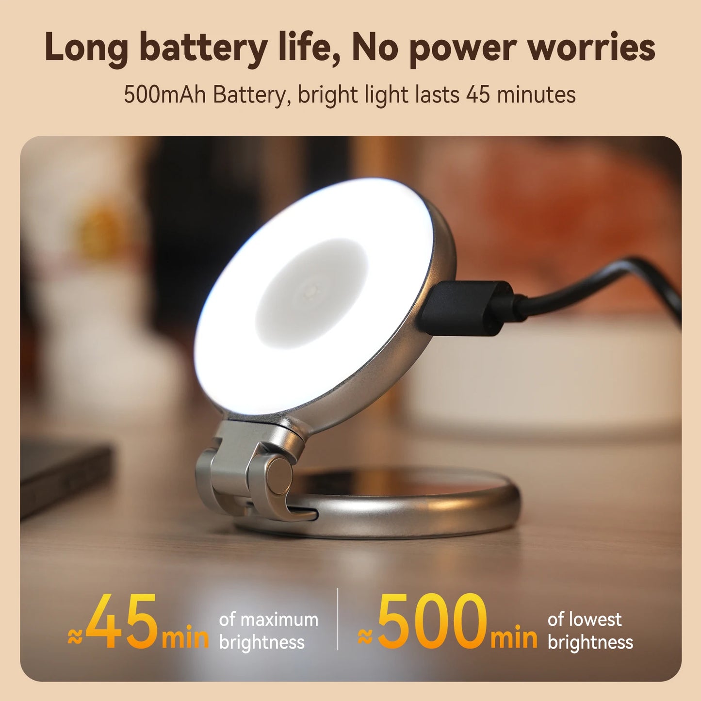 LumaSnap™ Magnetic Selfie Light