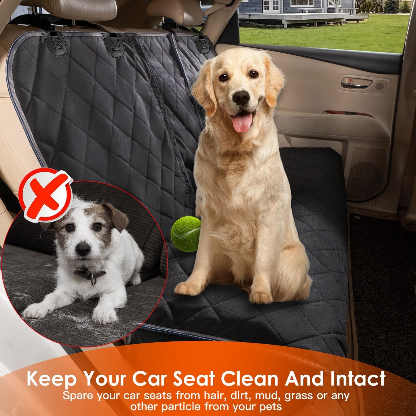 PawRide™ Pro Waterproof Car Seat Cover