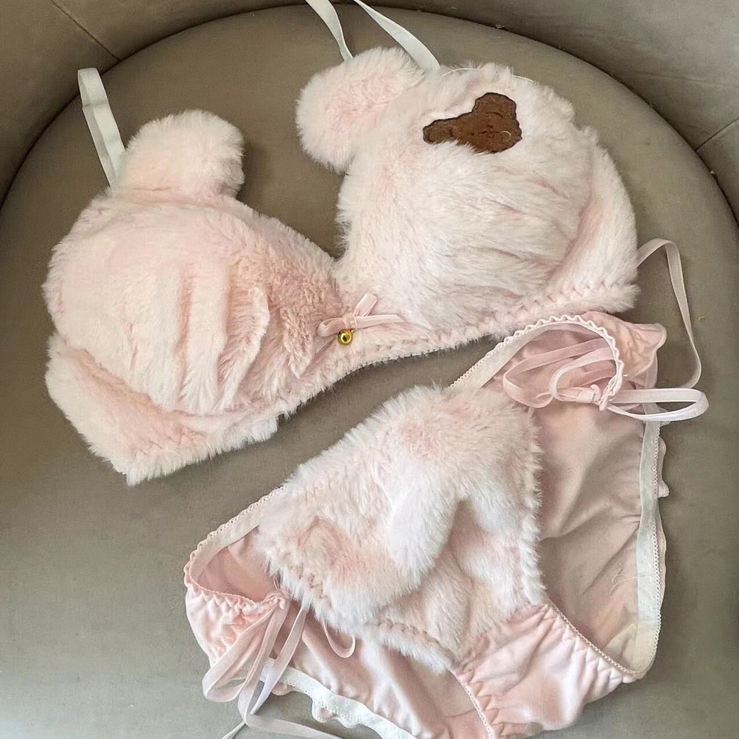 BearLuxe™ Girl’s Bra Set