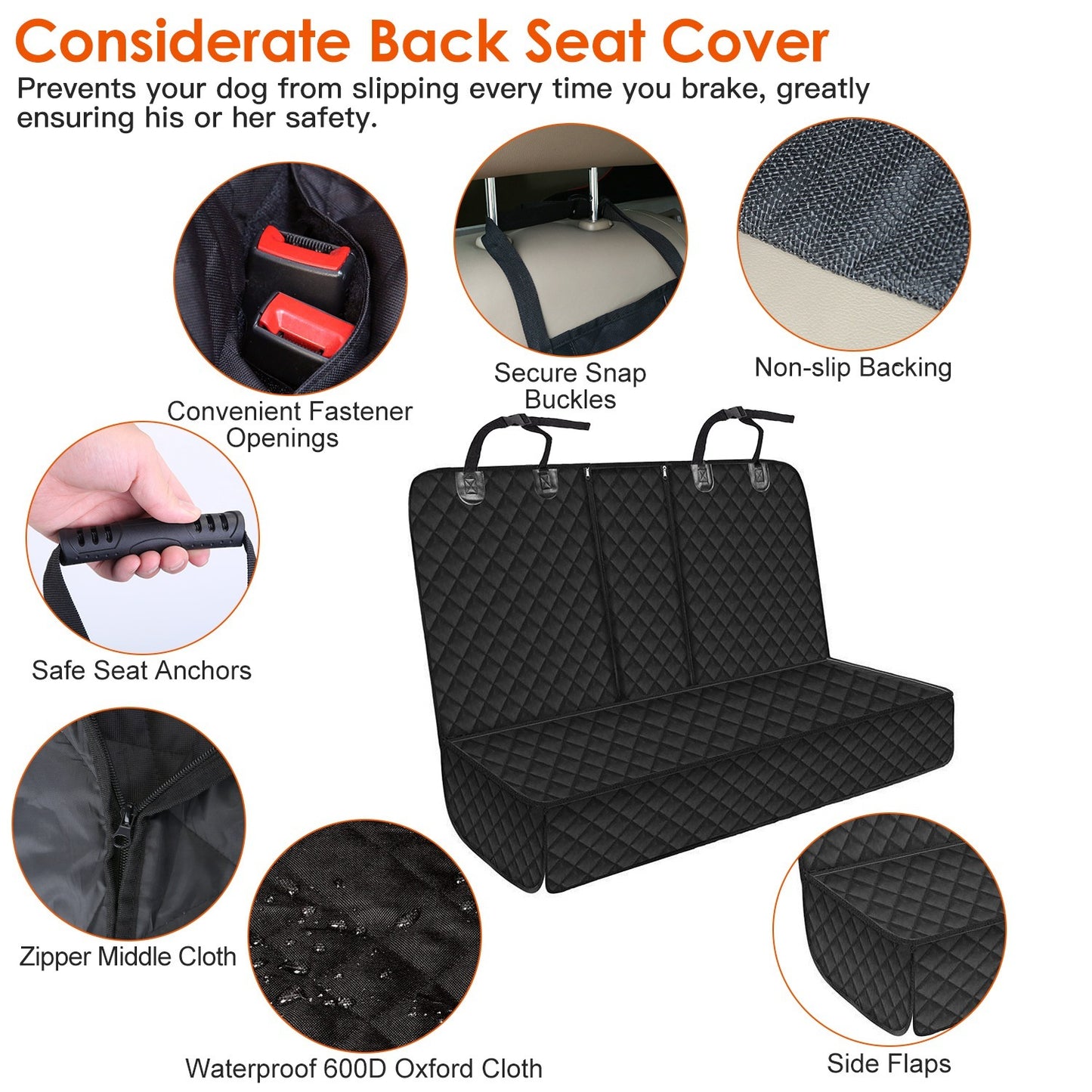 PawRide™ Pro Waterproof Car Seat Cover