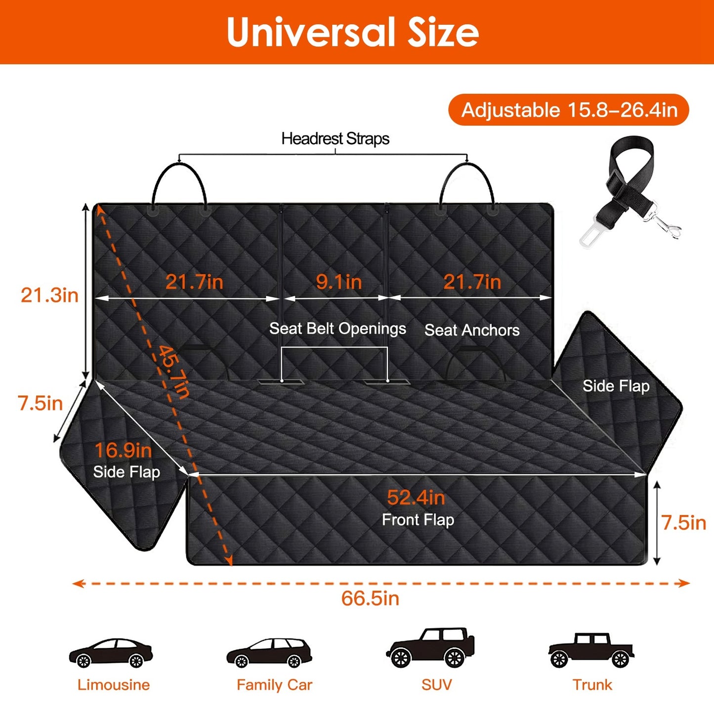 PawRide™ Pro Waterproof Car Seat Cover