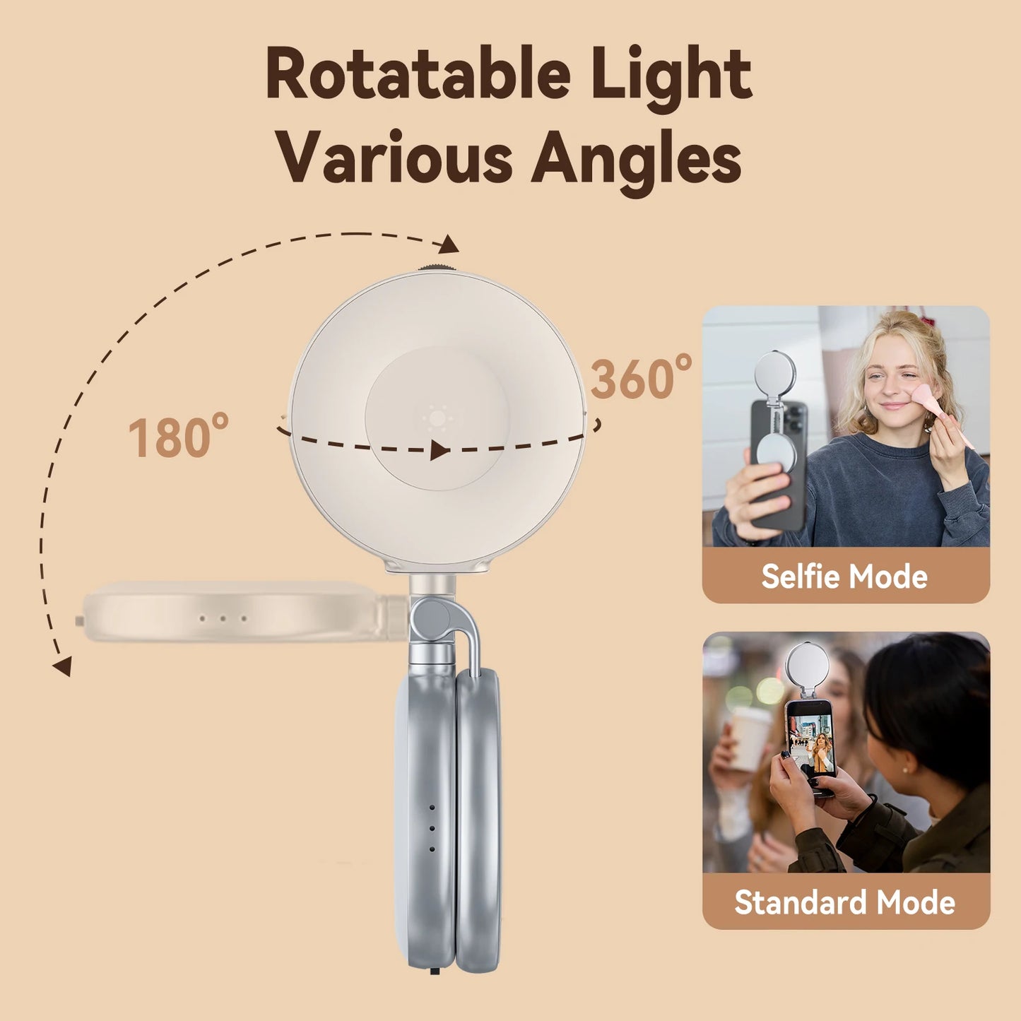 LumaSnap™ Magnetic Selfie Light