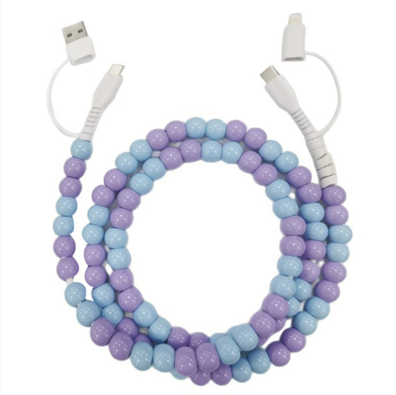 ChargeBeads™ 4-in-1 Fast Charging Cable