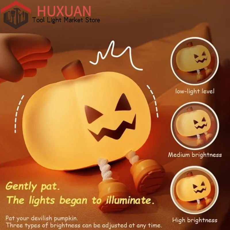 SpookGlow™ Halloween Pumpkin Night Light