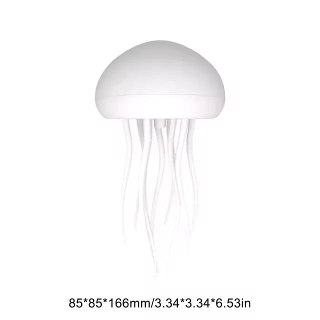 LumaJelly™ Pro Smart Night Light – Voice-Controlled RGB Jellyfish Lamp with Type-C Charging