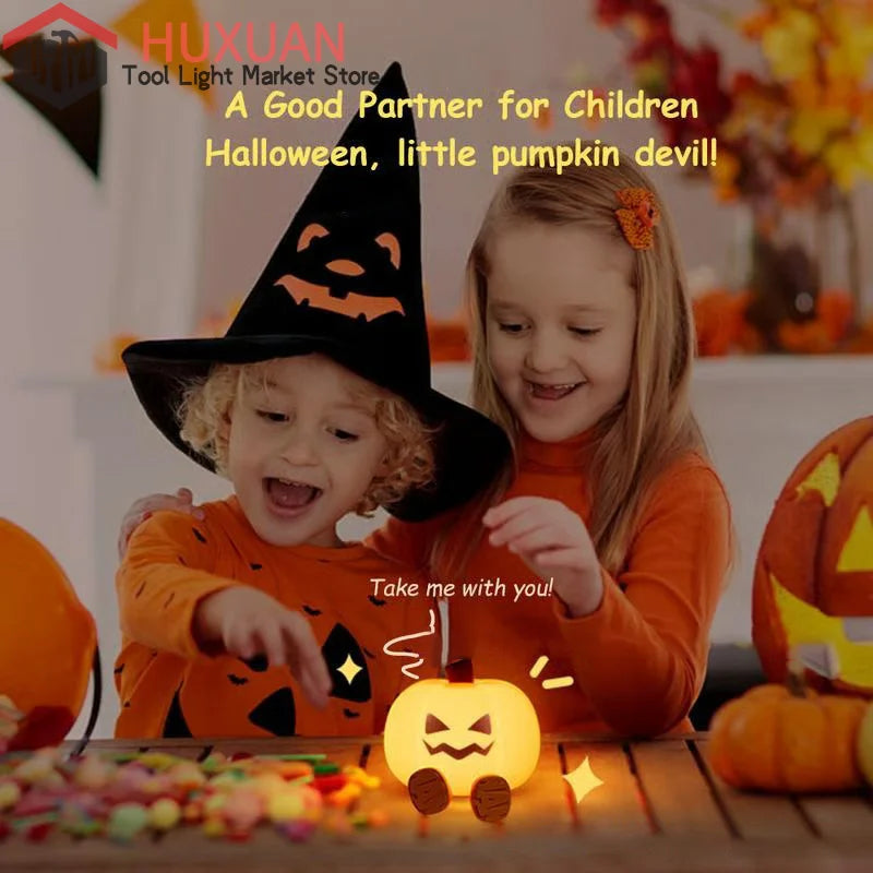 SpookGlow™ Halloween Pumpkin Night Light