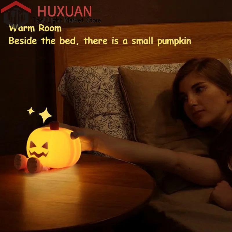 SpookGlow™ Halloween Pumpkin Night Light