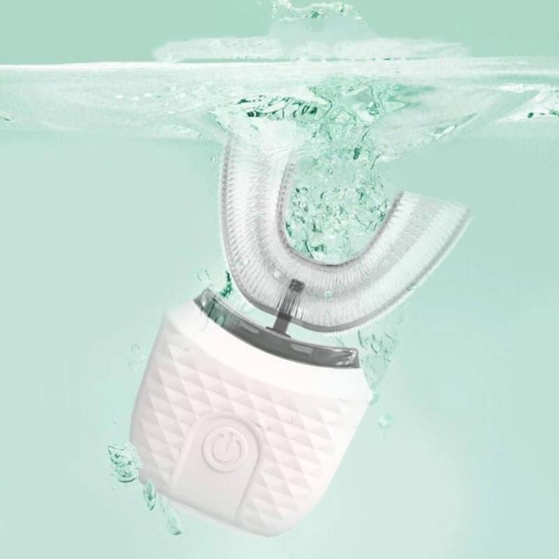 LuminaArc™ Toothbrush – 360° Whitening, Ultrasonic Clean, Wireless Charge