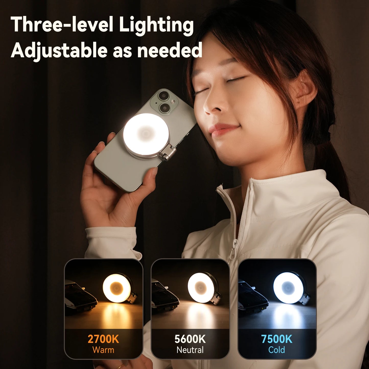 LumaSnap™ Magnetic Selfie Light