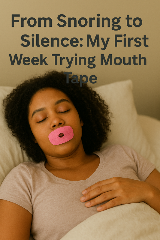 From Snoring to Silence: My First Week Trying Mouth Tape
