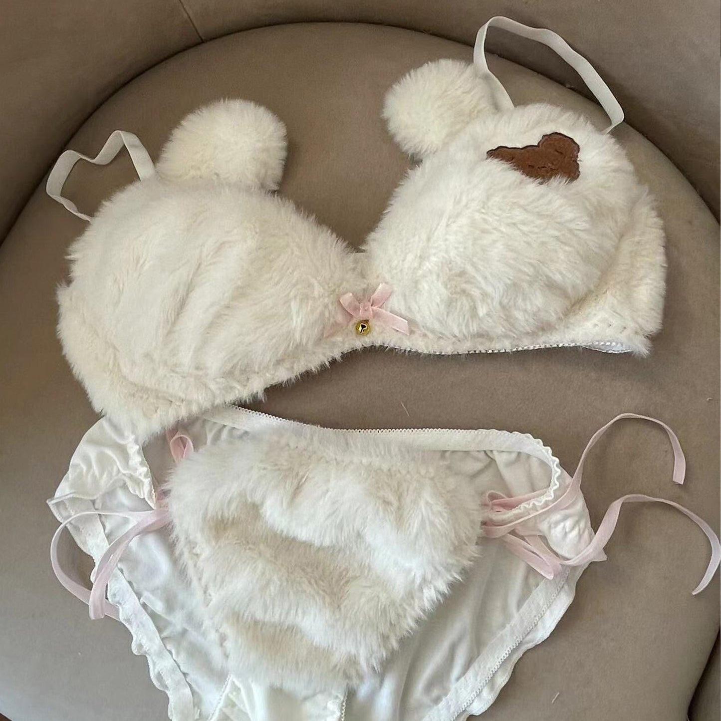 BearLuxe™ Girl’s Bra Set