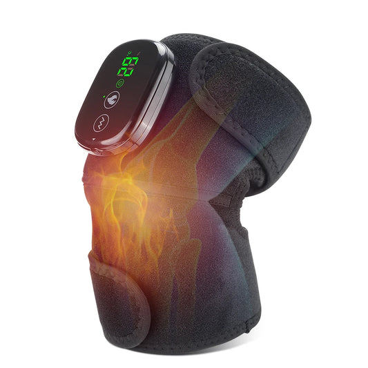 ThermaRelief™ 3-in-1 Massage Belt – Electric Heating & Vibration Therapy for Knees & Shoulders