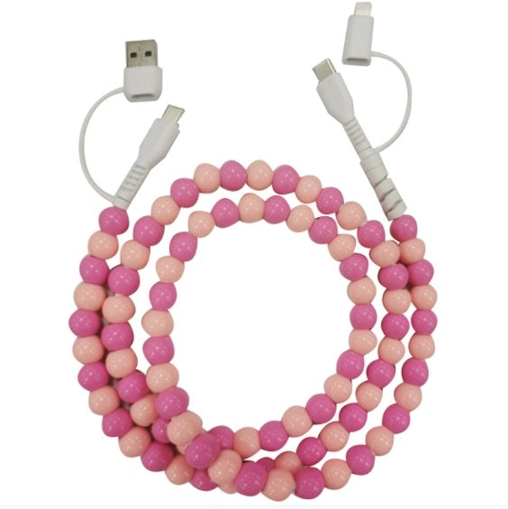ChargeBeads™ 4-in-1 Fast Charging Cable